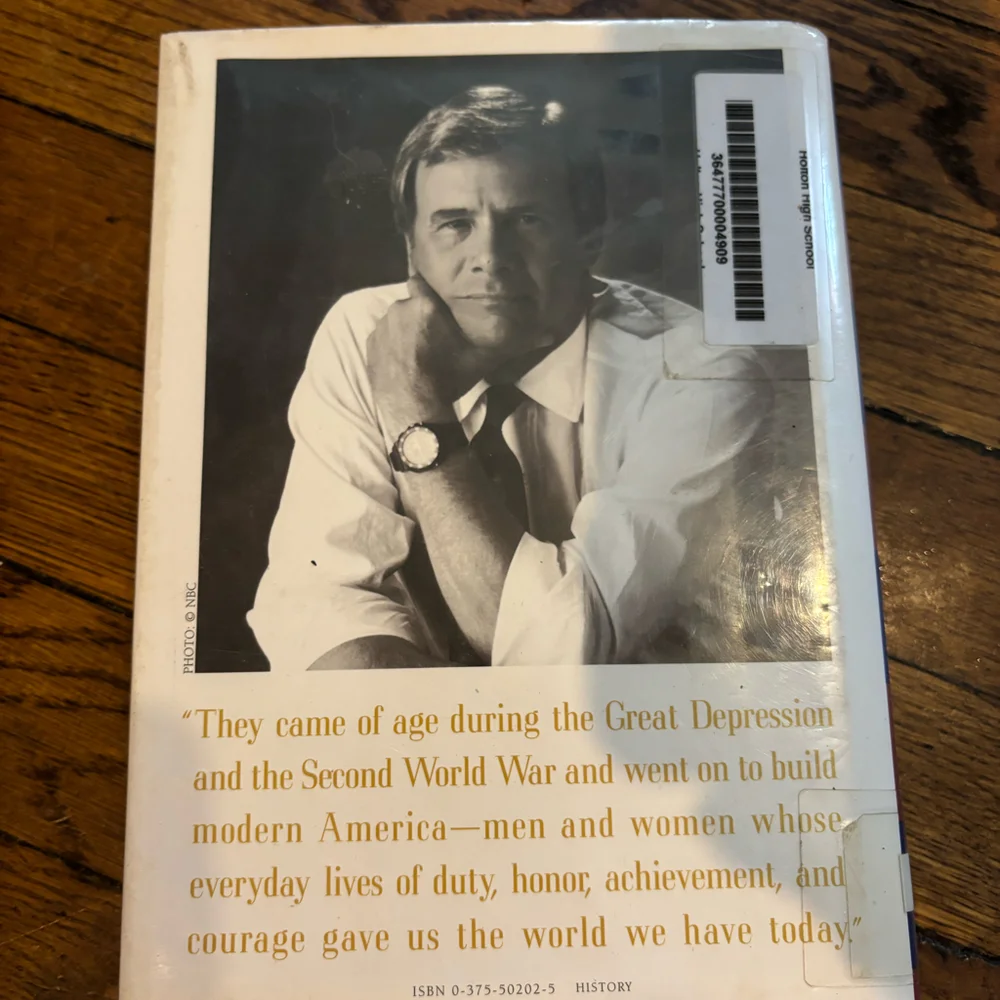 The Greatest Generation by Tom Brokaw